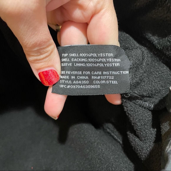 ZeroXposur Plaid Checkered Fleece Lined jacket Black Grey Men’s Size Small - Picture 5 of 7